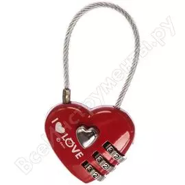 Навесной замок мсм vh1 red 000012504