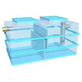 Наземный цеховой жироуловитель Экосети ОПП 20-200 ЦОПП20200