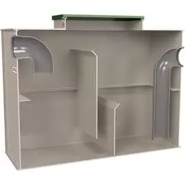 Наземный цеховой жироуловитель Экосети ОПП 3-400 ЦОПП30400