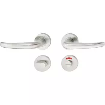 Нажимная дверная ручка Hafele WC-Гарнитур 903.93.616