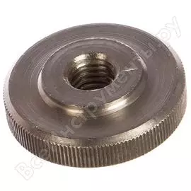 Нажимная гайка tech-krep м10 низк. с накат. гол. нерж. а1 din 467 1 шт 144181