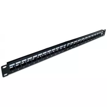 Неэкранированная наборная патч-панель TWT PP24OK-UTP