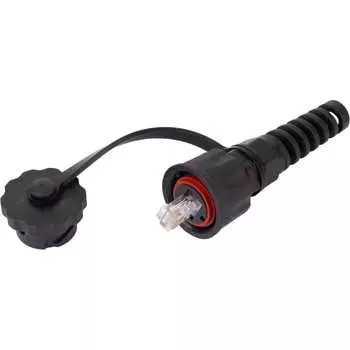 Неэкранированный индустриальный коннектор NIKOMAX NMC-RJ88RA50UE3-IS-BK