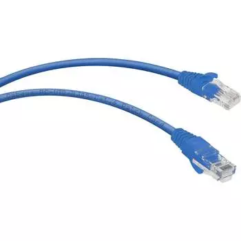 Неэкранированный патч-корд Cabeus PC-UTP-RJ45-Cat.6-1m-BL