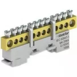 Неизолированная нулевая шина TEKFOR