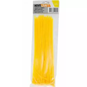 Нейлоновая хомут-стяжка NOVOCRAFT HCC14250B100 HCC14250Y100