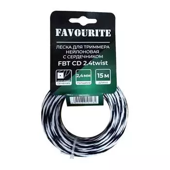 Нейлоновая леска для триммера FAVOURITE FBT CD 2.4twist