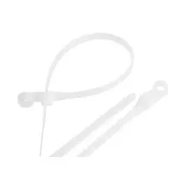 Неоткрывающаяся нейлоновая стяжка NIKOMAX NMC-CTN220-43-MT-WT-100