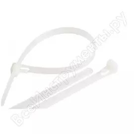 Открывающаяся нейлоновая стяжка NIKOMAX NMC-CTN350-80-RL-WT-100