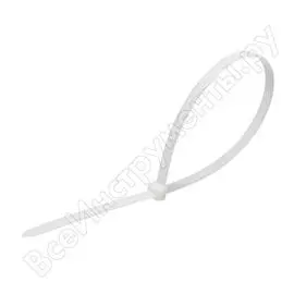 Нейлоновая стяжка rucelf бел. 5x400 мм ст-5x400-б 00-00003387
