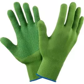 Нейлоновые перчатки Фабрика перчаток S-L 10/500 Н-15-ЗЕЛ-ХS_L