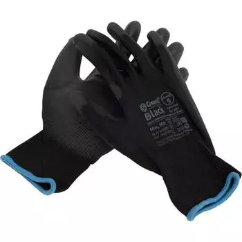 Нейлоновые перчатки Gward Black PU1001 PU1001B/L1/U