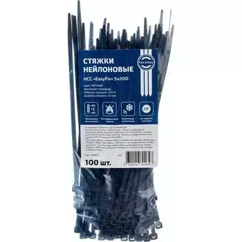 Нейлоновые стяжки FORTISFLEX НСС EasyFix 84817