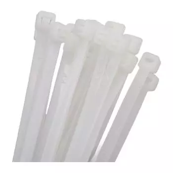 Нейлоновые стяжки SUPRLAN 4.8х300 мм белая 06-1028