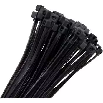 Нейлоновый хомут General Lighting Systems GNC-25-150-B, 2,5x150мм, 475326