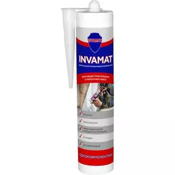 Нейтральный силиконовый герметик INVAMAT 301N 1180