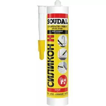 Нейтральный силиконовый герметик Soudal