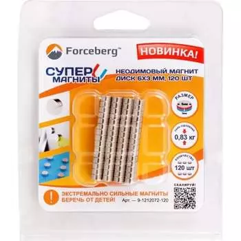 Неодимовый магнит-диск Forceberg