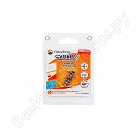 Неодимовый магнит конус 10/5х4 мм, 6шт forceberg 9-1301000-006