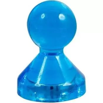 Неодимовый прозрачный магнит для магнитной доски Forceberg Пешка 9-3591506-010