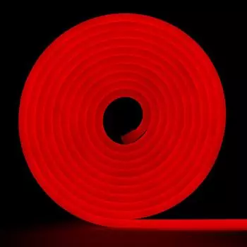 Неоновая светодиодная лента MAKSILED ML-NF-PR-8mm-L50-Red