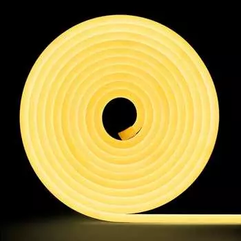 Неоновая светодиодная лента MAKSILED ML-NF-PR-8mm-L50-WW