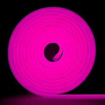 Неоновая светодиодная лента MAKSILED ML-NF-24V-0816-Pink