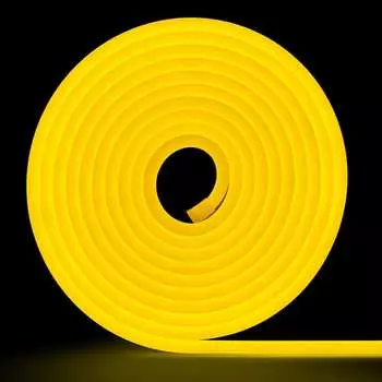 Неоновая светодиодная лента MAKSILED ML-NF-PR-8mm-L50-Lemon