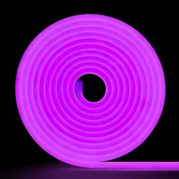 Неоновая светодиодная лента MAKSILED ML-NF-10-8mm-Lilac