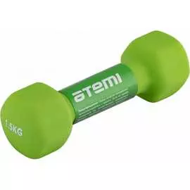 Неопреновая гантель ATEMI