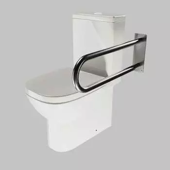 Неоткидной поручень для унитаза ООО Доминант D-M1/04