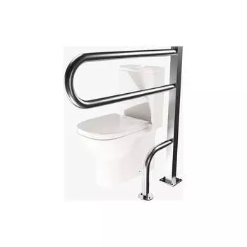 Неоткидной поручень для унитаза ООО Доминант D-M1/02