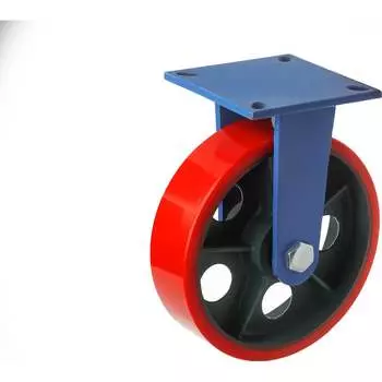 Неповоротное сверхбольшегрузное полиуретановое колесо А5 FHpo85 250 мм, 950 кг 1007627