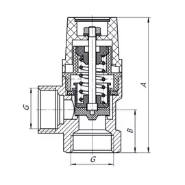 Нерегулируемый предохранительный клапан AQUALINK 2752