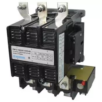 Нереверсивный электромагнитный пускатель Электротехник ПМ12-100200 ET504289