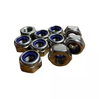 Нержавеющая гайка 23 БОЛТА М8, DIN 985, 50 шт. 11216