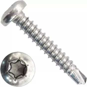 Нержавеющие саморезы KRAFTOOL DS-P 32x4.8 мм, 250 шт 300931-48-032