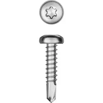 Нержавеющие саморезы KRAFTOOL DS-P 19x4.2 мм, 450 шт 300931-42-019