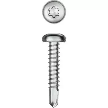 Нержавеющие саморезы KRAFTOOL DS-P 25x4.8 мм, 300 шт 300931-48-025