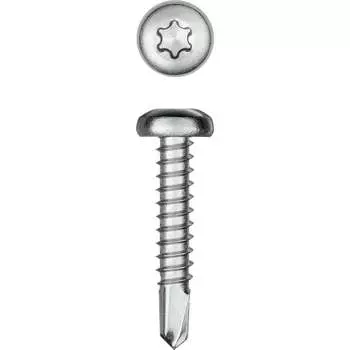Нержавеющие саморезы KRAFTOOL DS-P 25x3.9 мм, 500 шт 300931-39-025