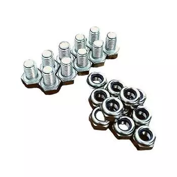 Нержавеющий болт 23 БОЛТА М4x12 мм DIN 933 10 шт. 11462