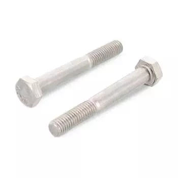 Нержавеющий болт Metiz-A2 DIN 931, M10x80 мм, А2, шестигранная голова, 5 шт. 93121080 5
