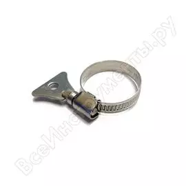 Нержавеющий хомут со стальной ручкой-ключом vers 20-32х9, 25 шт. vr001179