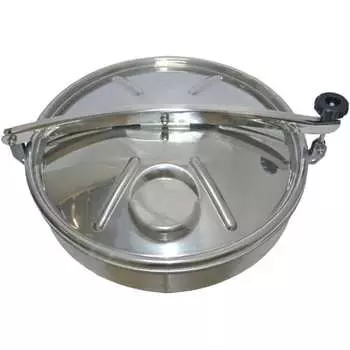 Нержавеющий круглый люк TITAN LOCK TLTK500S