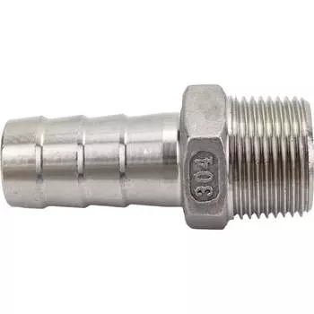 Нержавеющий ниппель для шланга 3/4" TITAN LOCK