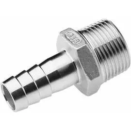 Нержавеющий ниппель для шланга TITAN LOCK TL125HTM