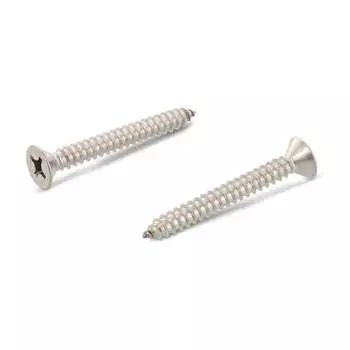 Нержавеющий потайной саморез Metiz-A2 M2.2x19 мм DIN 7982 50 шт. 798222219 50