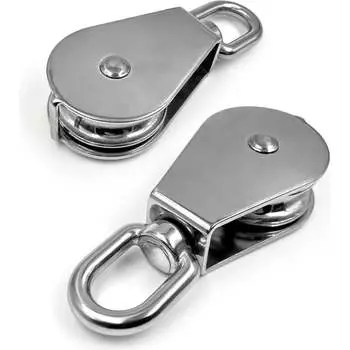 Нержавеющий такелажный блок KREPFIELD 8393А2БЛОК25ММ-1