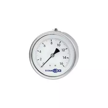 Нержавеющий виброустойчивый манометр TITAN LOCK TLSPGV100B1/2