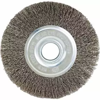 Нержавющая дисковая гофрированная щетка для УШМ Профоснастка 499 20804014